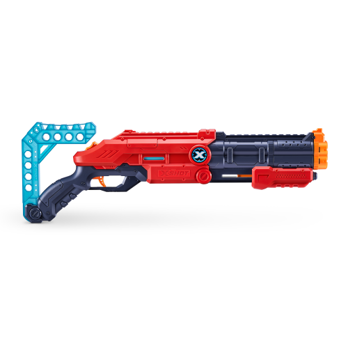 Zuru X-Shot Excel Ultimate Shootout Pack (4 Blasters 48 Darts, 6 Cans) Age- 8 Years & Above