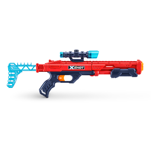 Zuru X-Shot Excel Ultimate Shootout Pack (4 Blasters 48 Darts, 6 Cans) Age- 8 Years & Above