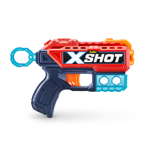 Zuru X-Shot Excel Ultimate Shootout Pack (4 Blasters 48 Darts, 6 Cans) Age- 8 Years & Above