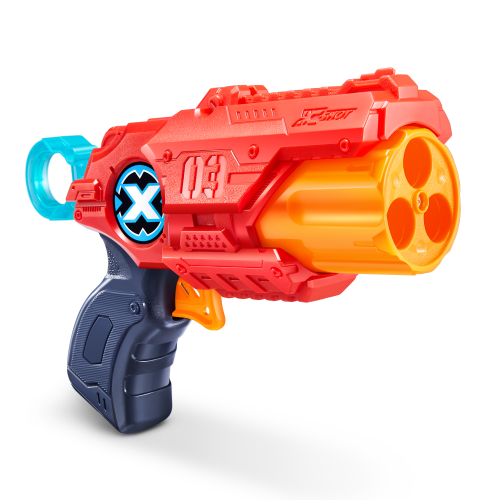 Zuru X-Shot Excel Ultimate Shootout Pack (4 Blasters 48 Darts, 6 Cans) Age- 8 Years & Above