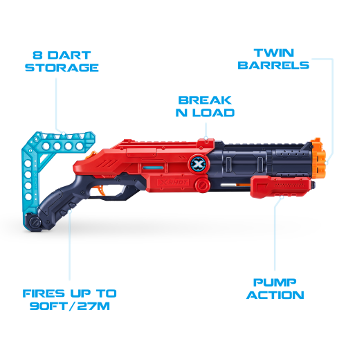 Zuru X-Shot Excel Ultimate Shootout Pack (4 Blasters 48