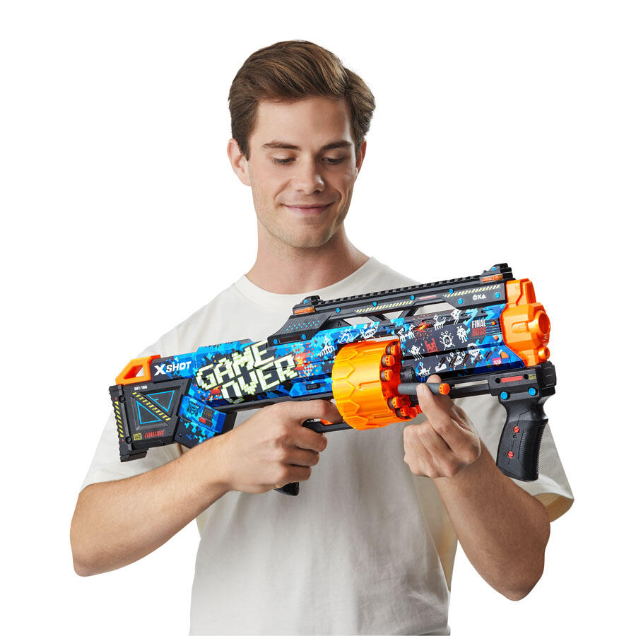 BRUNT ラストショット LAST SHOT ＋ SBSキット X-Shot SKINS Last Stand Blaster Review - YouTube