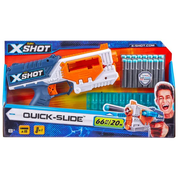 Zuru X-shot Excel Quick Slide Age- 5 Years & Above