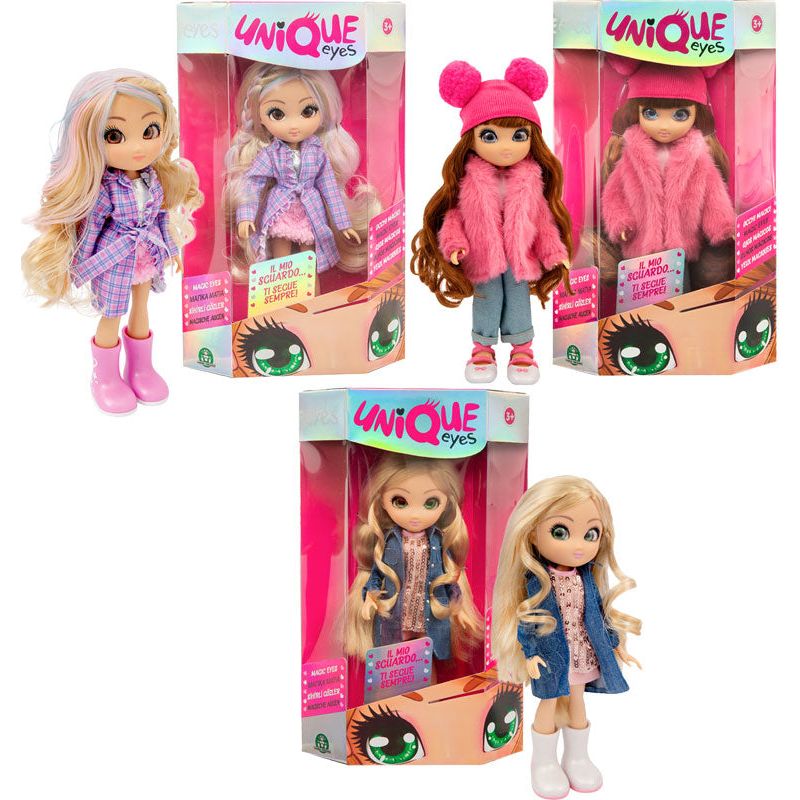 Unique Eyes Fashion Doll Assorted pACK OF 1 Age-3 Years & Above